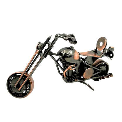 Fém chopper motorkerékpár modell