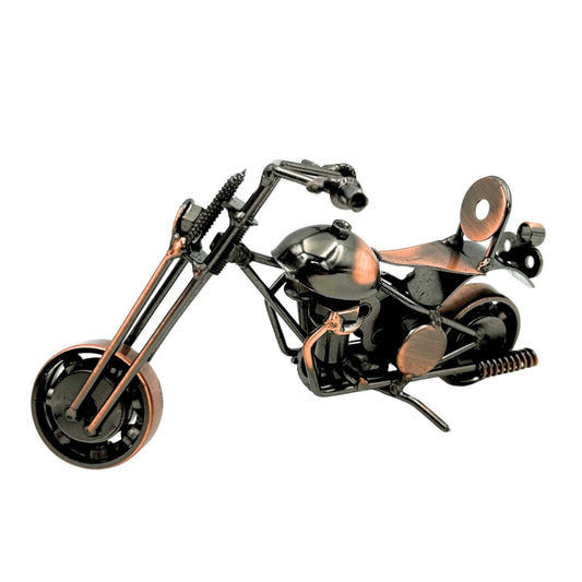 Fém chopper motorkerékpár modell
