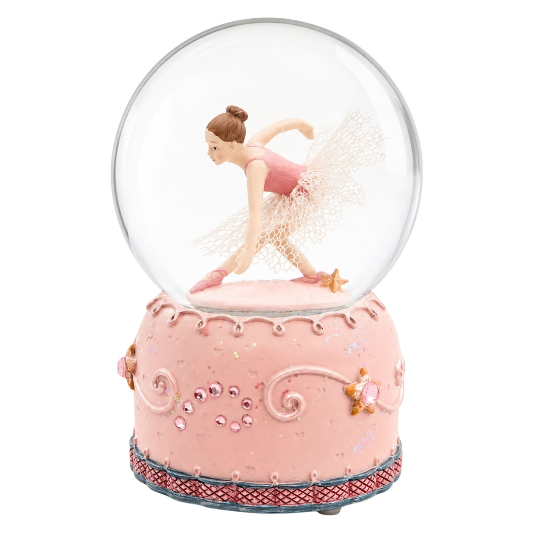Táncoló balerina zenélő doboz 12 cm