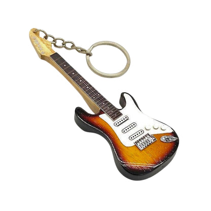 Kulcstartó - J. Hendrix gitár mahagóni