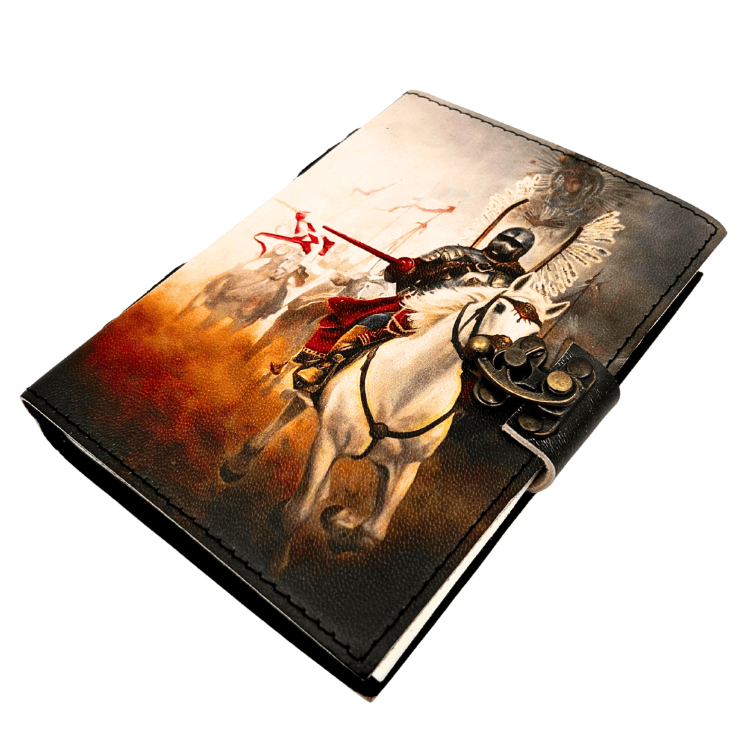 Bőr füzet Retro Napló Huszár Hazafias – 200 oldal