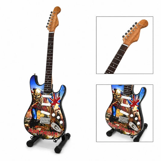 Mini dekorációs gitár - Iron Maiden - The Trooper