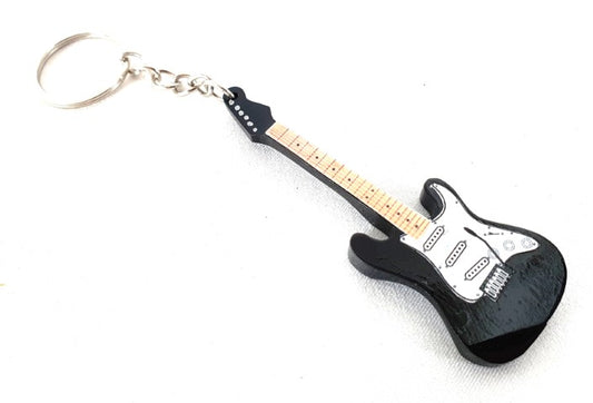 Kulcstartó - fekete elektromos gitár