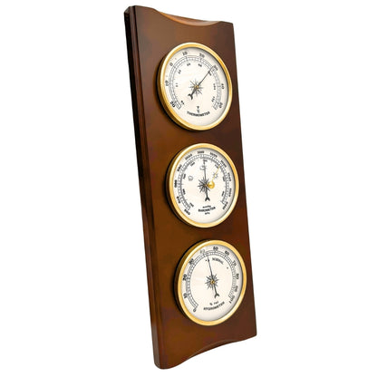 Elegáns időjárás-állomás 36 cm retró