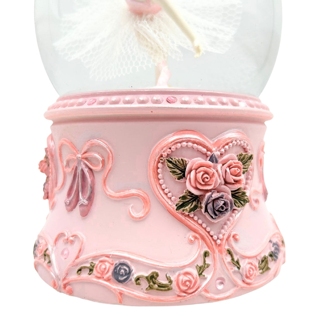 Táncoló balerina zenélődoboz 15 cm