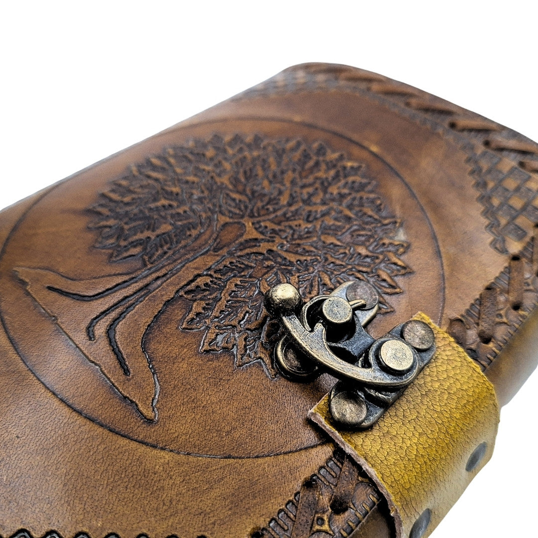 Bőr füzet Vintage Retro 200 oldal - Az Élet Fája