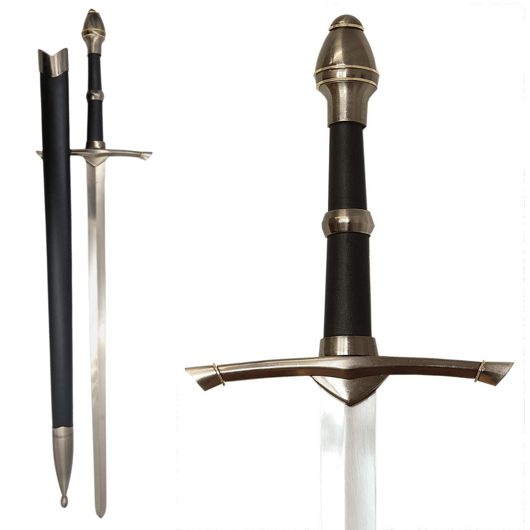 Acél Lovagkard hüvelyben – Másolat 105 cm