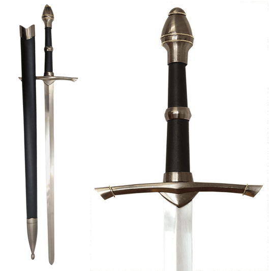 Acél Lovagkard hüvelyben – Másolat 105 cm