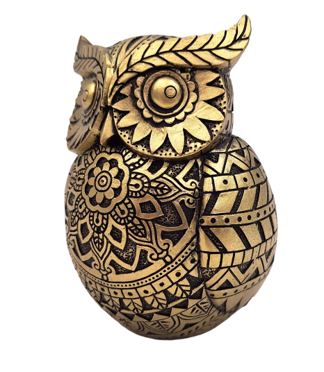 Bagoly - a bölcsesség jelképe - dekoráció