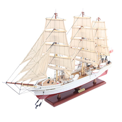 Dar Pomorza vitorláshajó modell - 82 cm