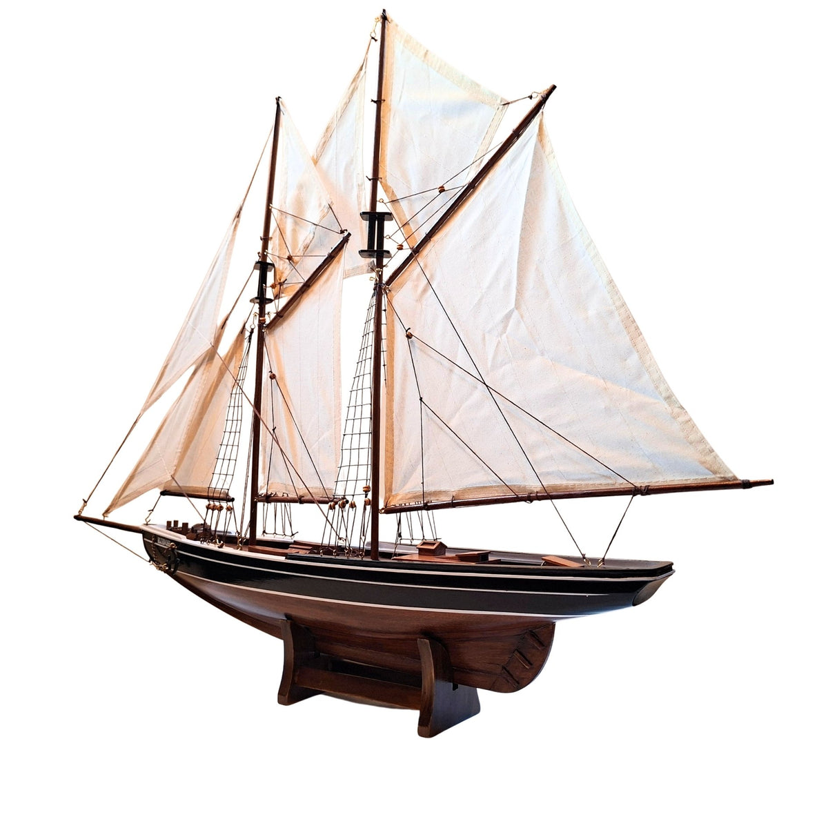 Bluenose sóner modell – tengerészeti dekoráció – 78 cm