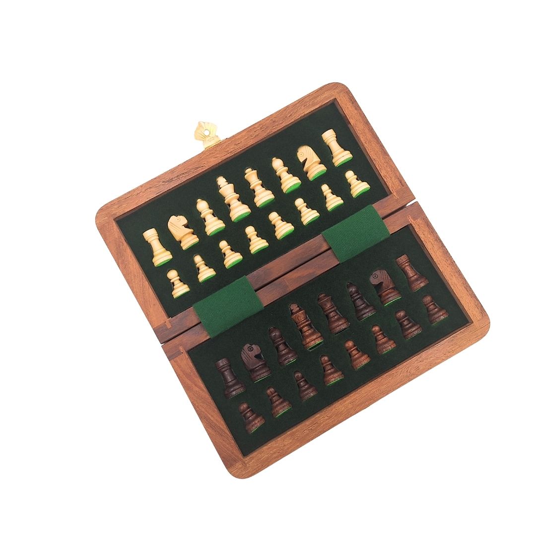 Mágneses Fa Sakk