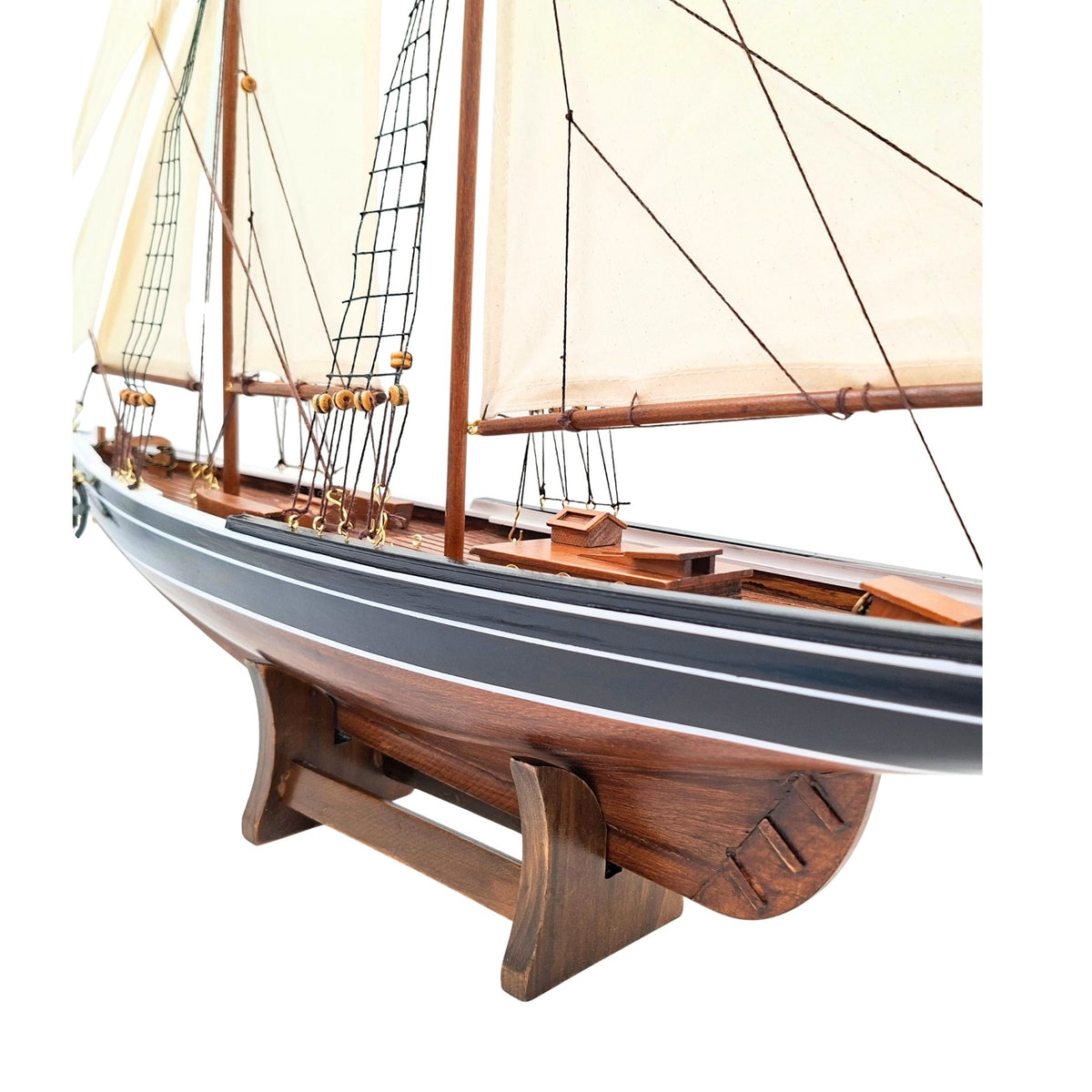 Bluenose sóner modell – tengerészeti dekoráció – 78 cm