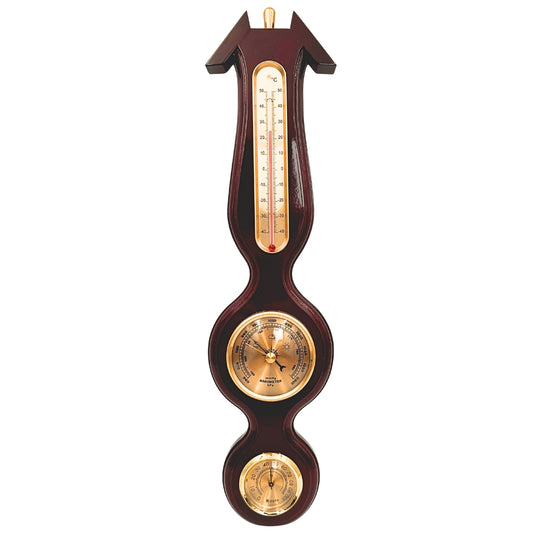 Időjárás állomás – Hőmérő, Barométer, Páratartalom mérő 40cm