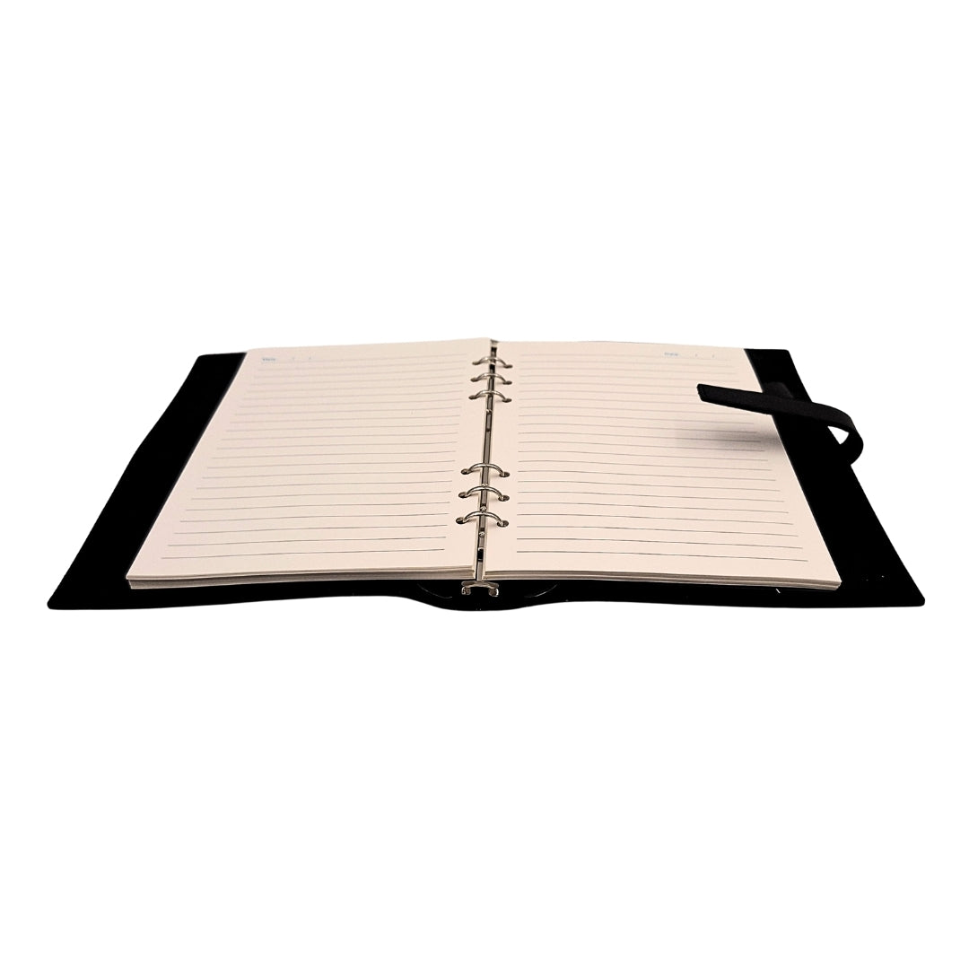 Elegáns bőr jegyzetfüzet A5 Vintage Retro zárral