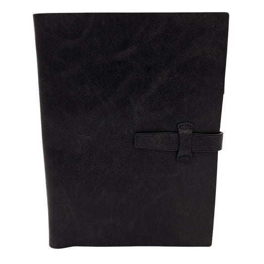 Elegáns bőr jegyzetfüzet A5 Vintage Retro zárral