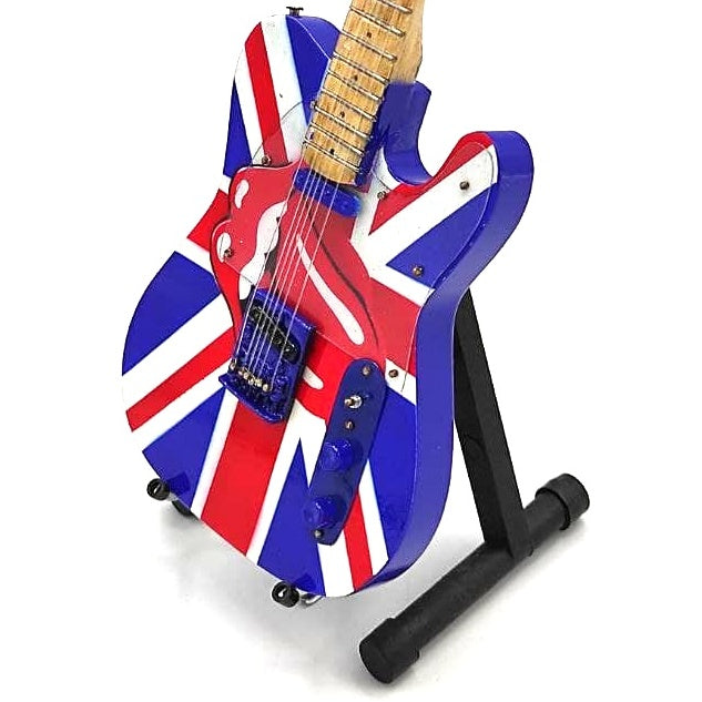 Mini Gitár Rolling Stones UK&Tongue