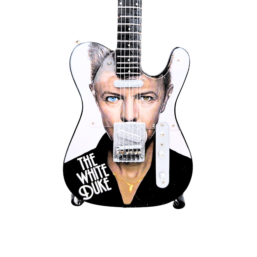 David Bowie ihlette mini gitár