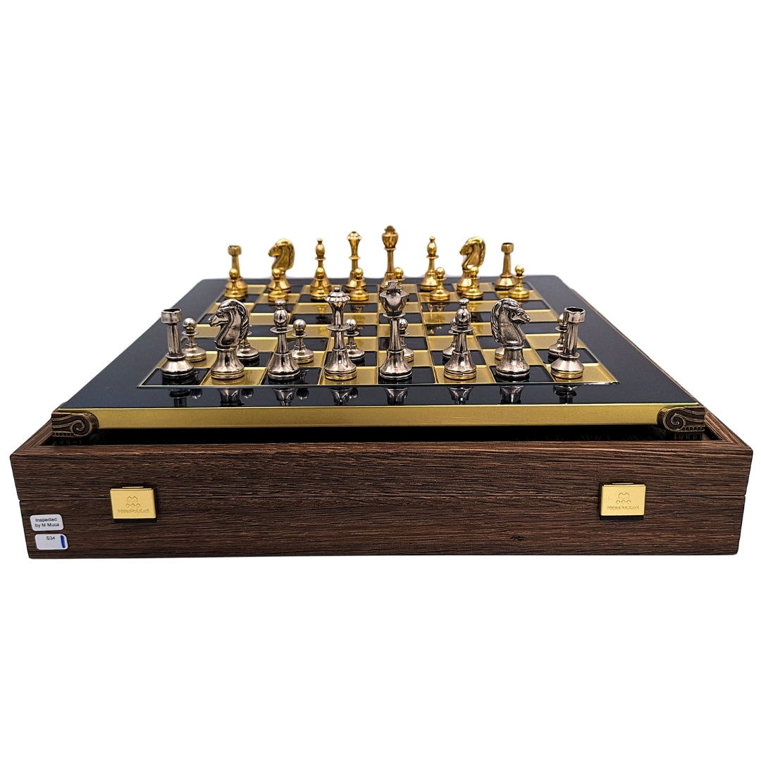 Exkluzív fém sakk