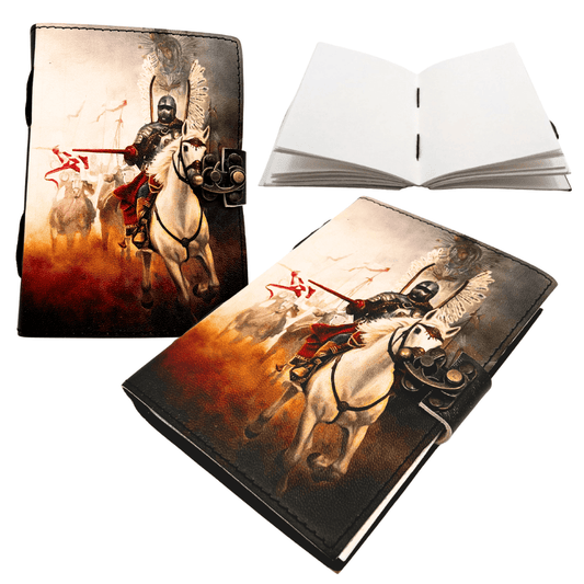 Bőr füzet Retro Napló Huszár Hazafias – 200 oldal