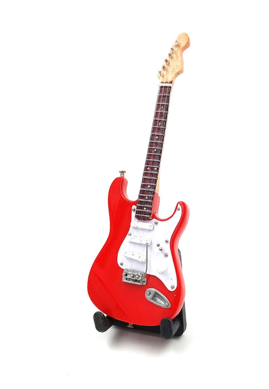 Mini gitár 15cm Mark Knopfler stílus