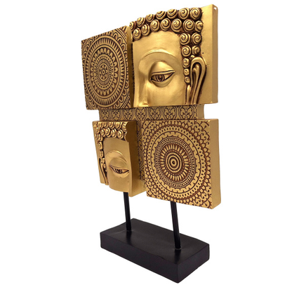 Buddhist Mandala figura - 4 darab -