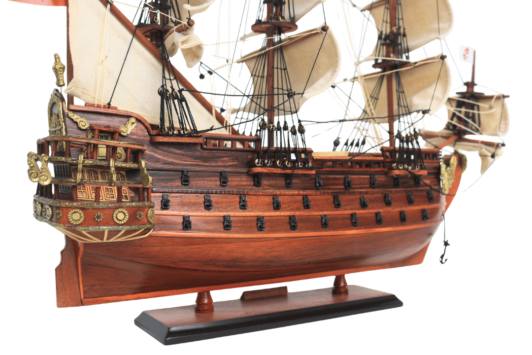 San Felipe vitorláshajó modell - 45 cm