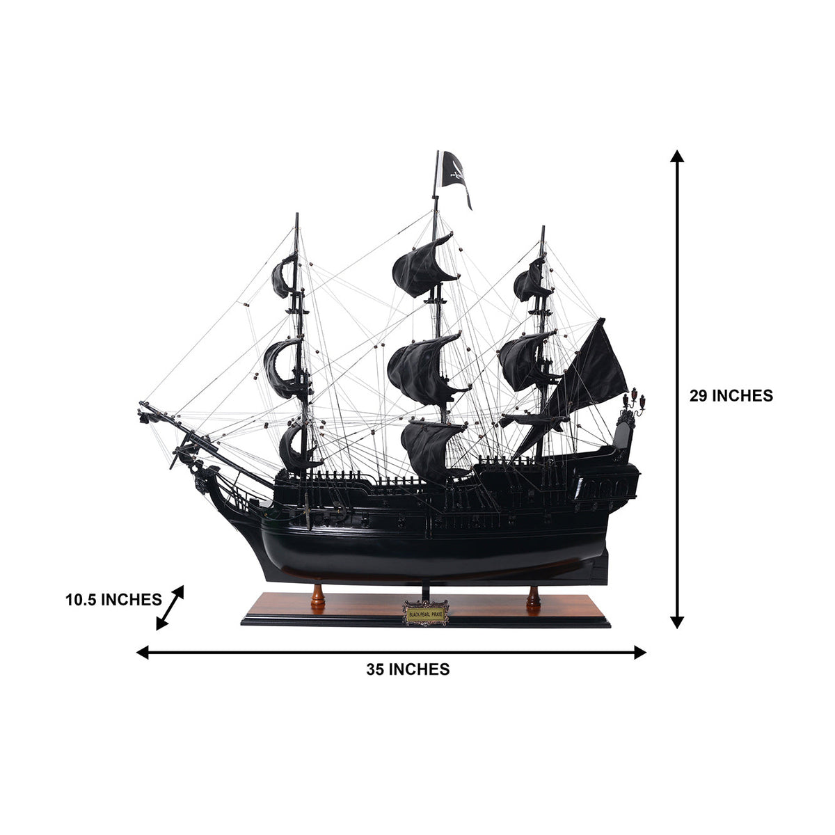 Black Pearl Modell Kalózhajó