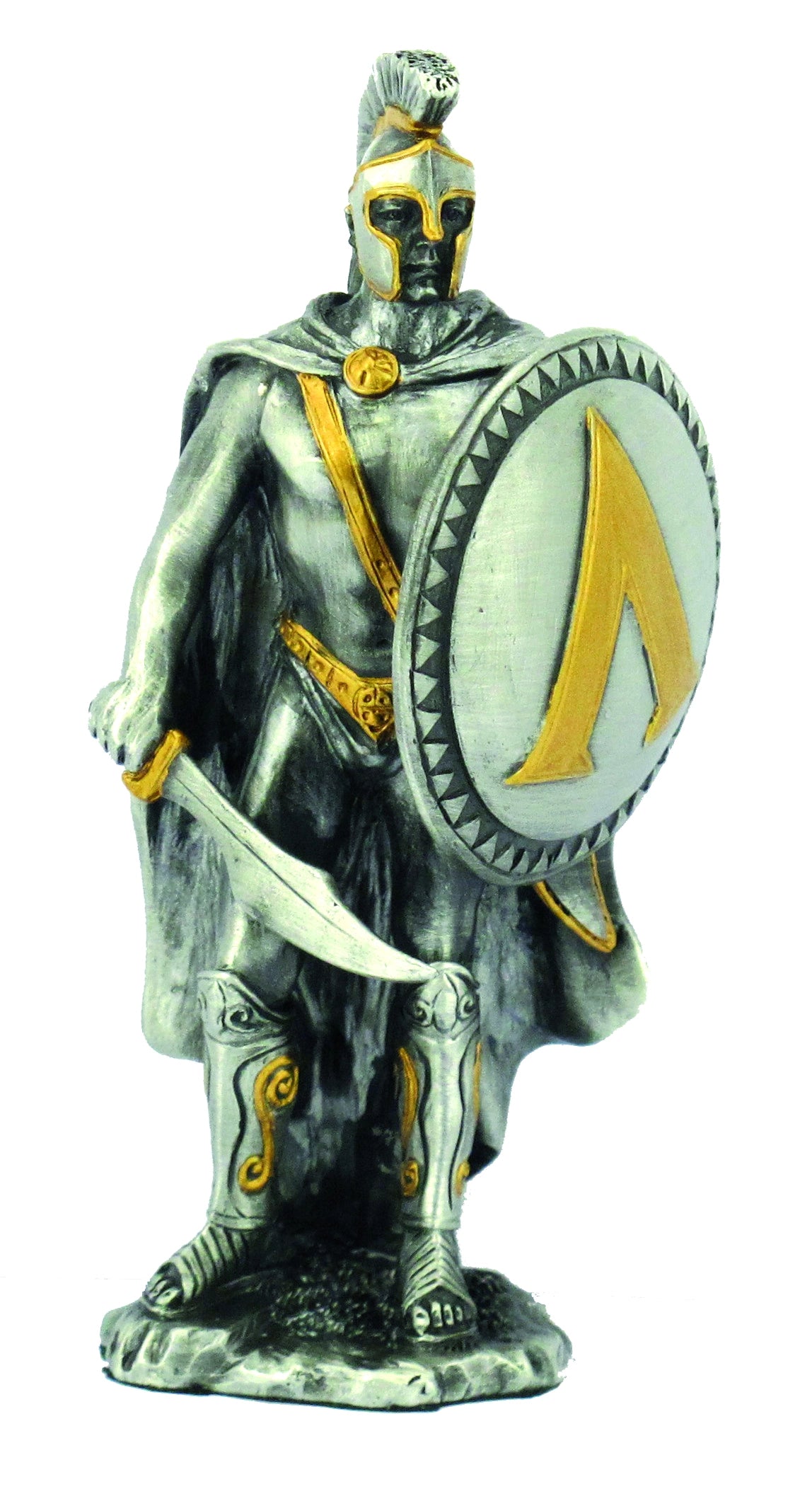 Spártai harcos szobor