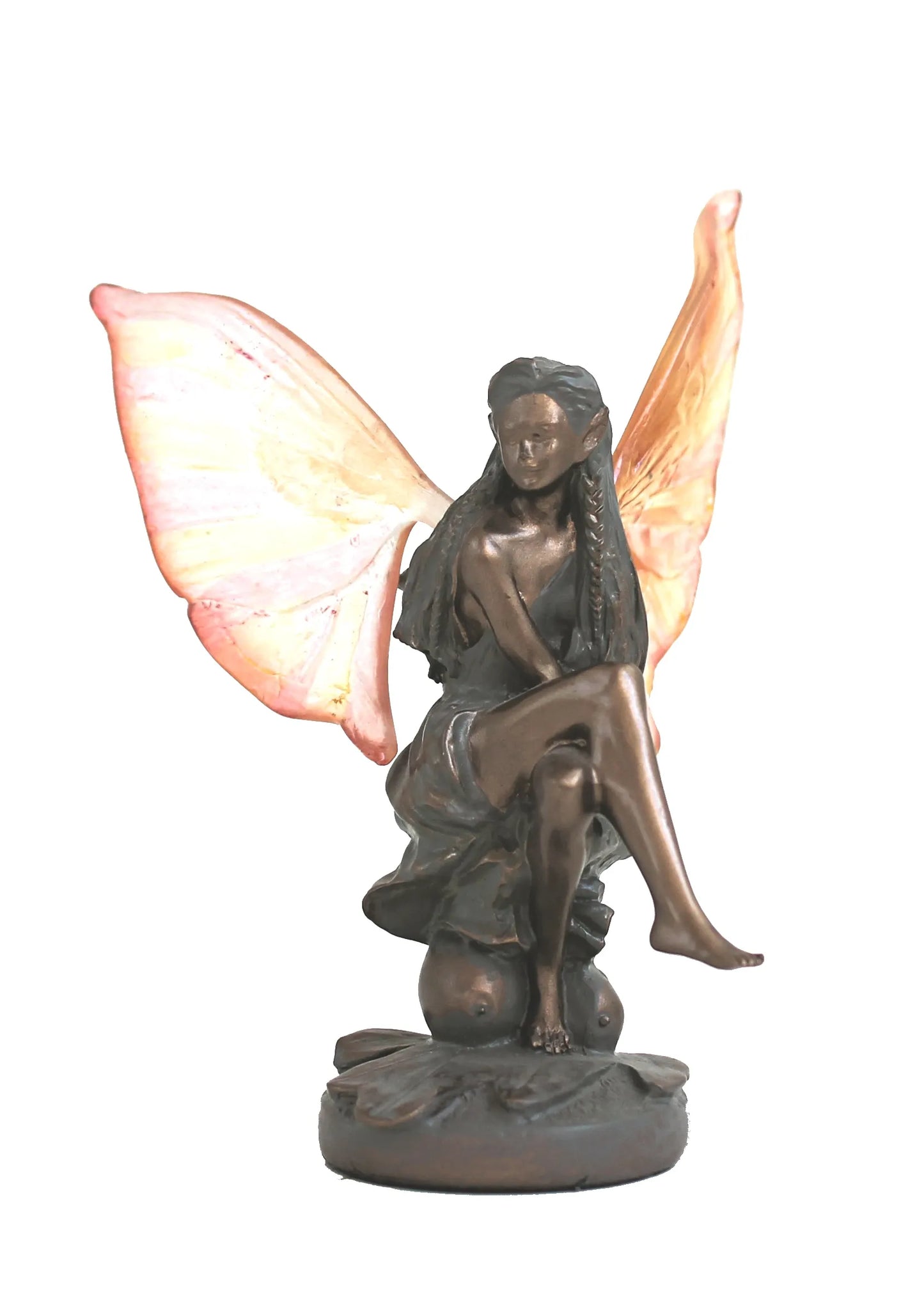 Rhea tündér kézzel festett szobor