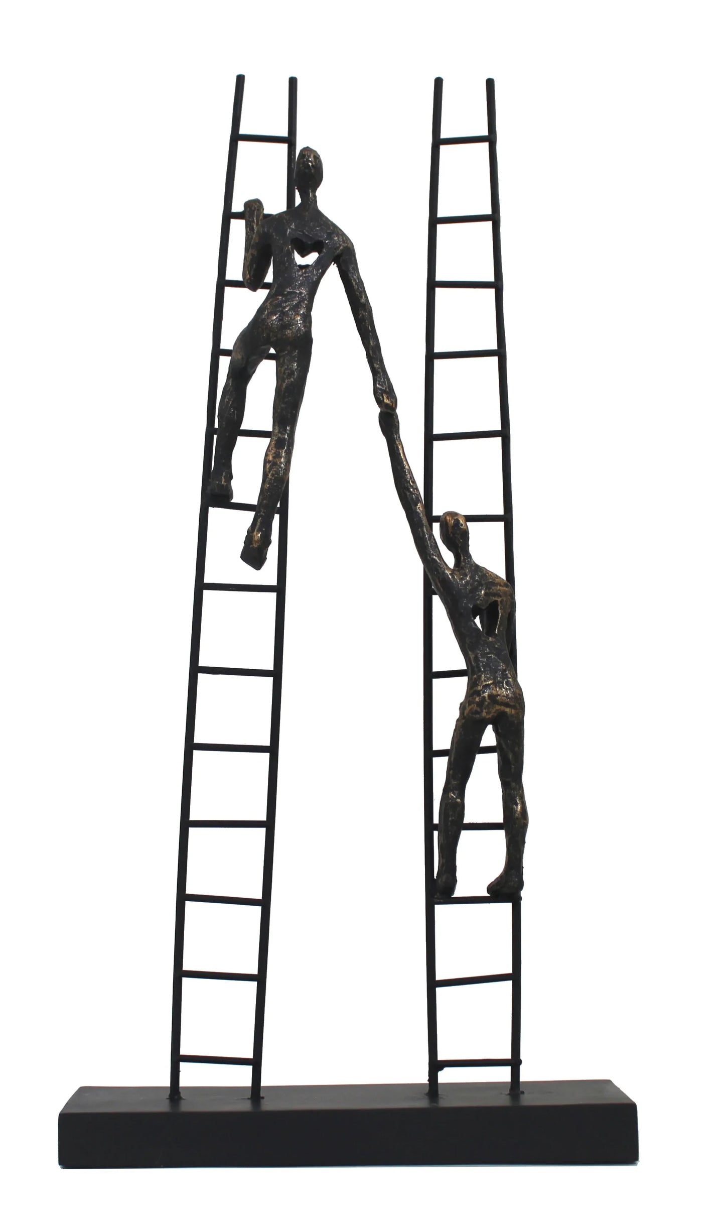 Mindig együtt bronz bevonatú szobor