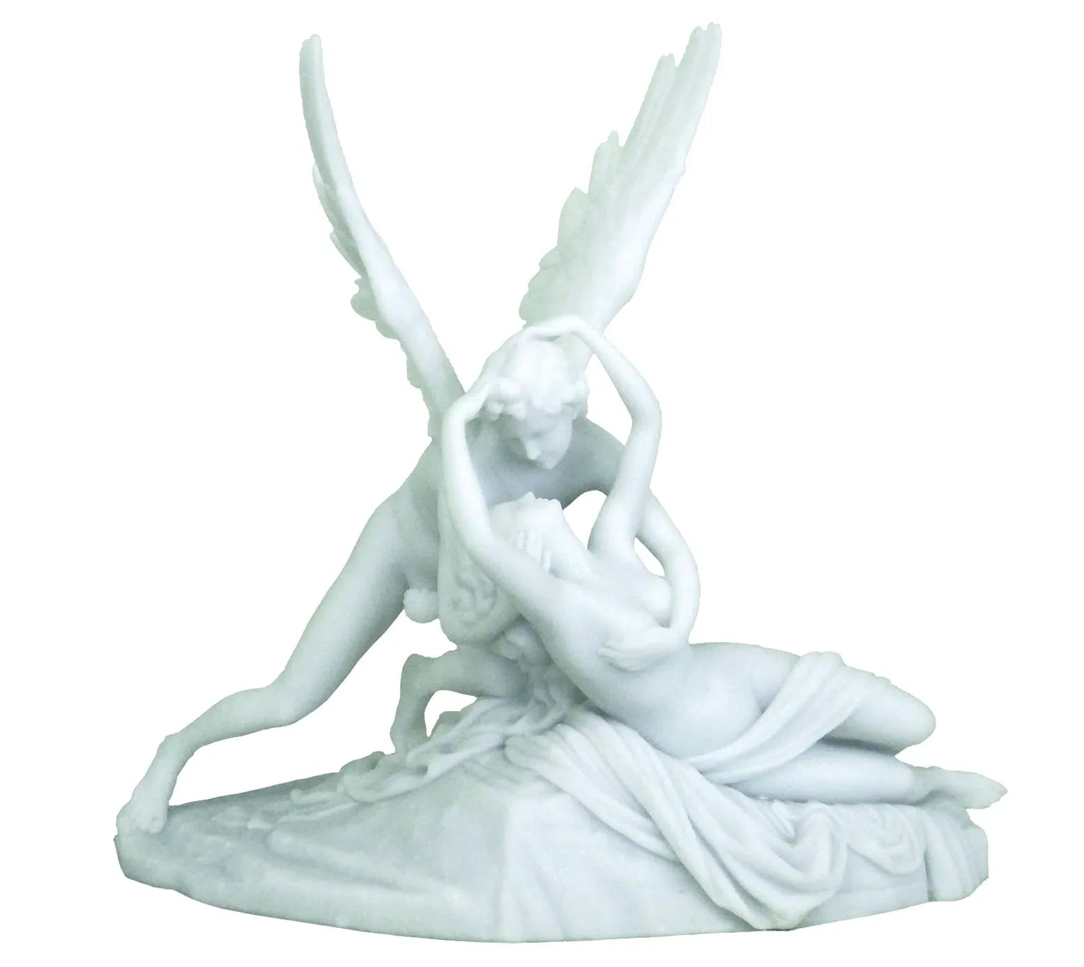 Ámor és psziché Antonio Canova fehér szobor