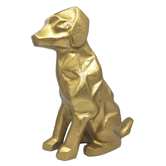 Arany Dísz Figura Kutya