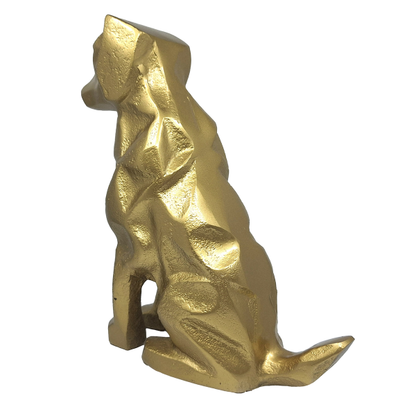 Arany Dísz Figura Kutya