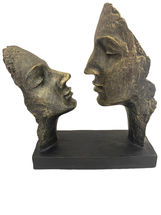 Arcok bronz bevonatú szobor - MODIANO
