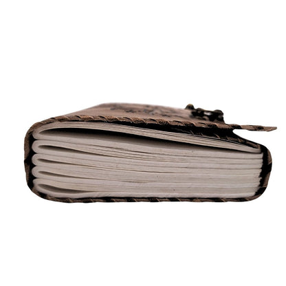 Bőr notesz retro 200 oldal Nap és Hold - MODIANO