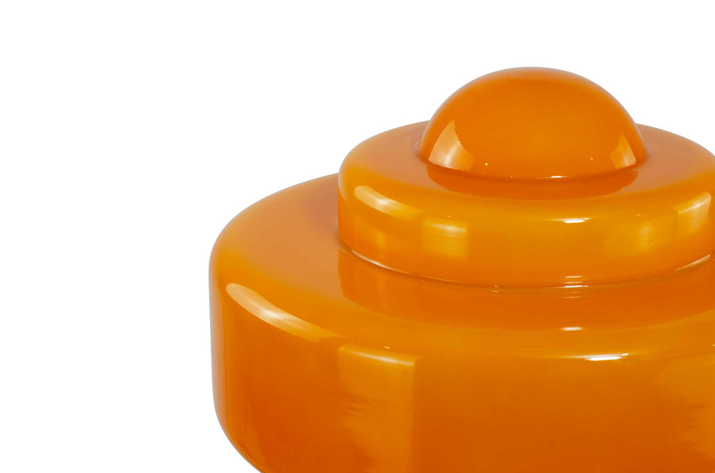 Zeni színes üveg és króm asztali lámpa