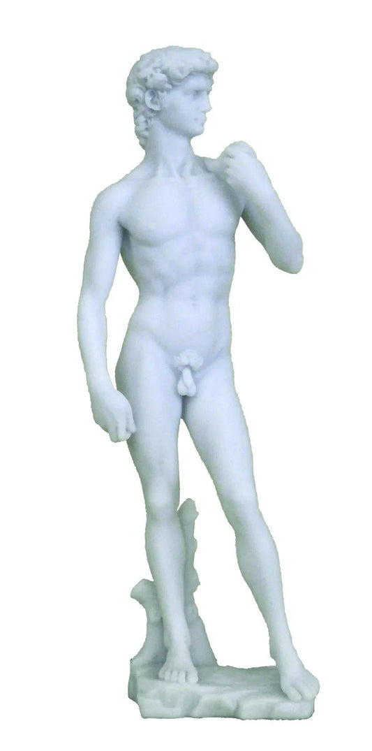 Dávid Michelangelo fehér szobor - MODIANO