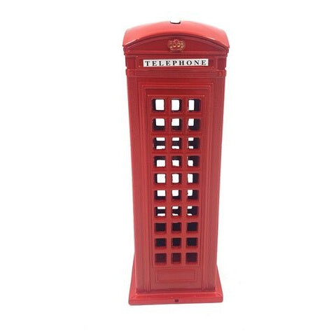 Dekoratív figura - telefonfülke - persely - MODIANO