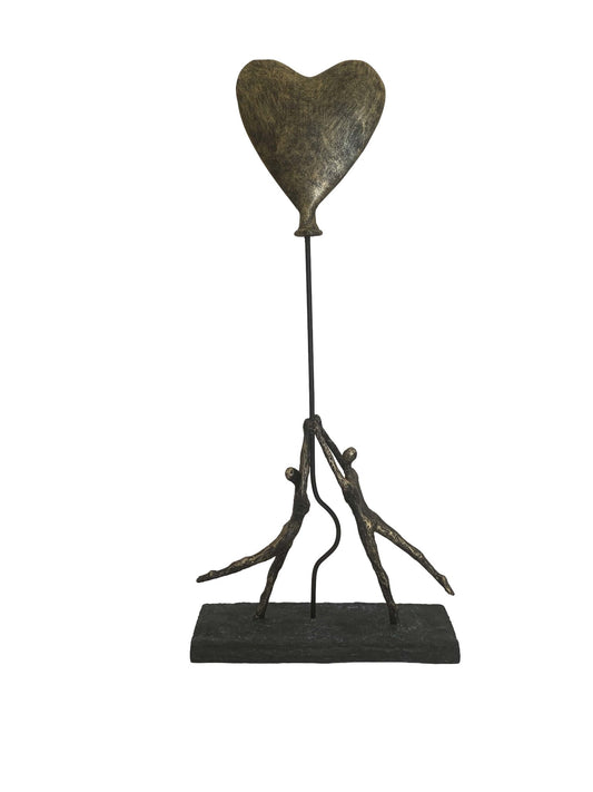 Együtt bronz bevonatú szobor - MODIANO