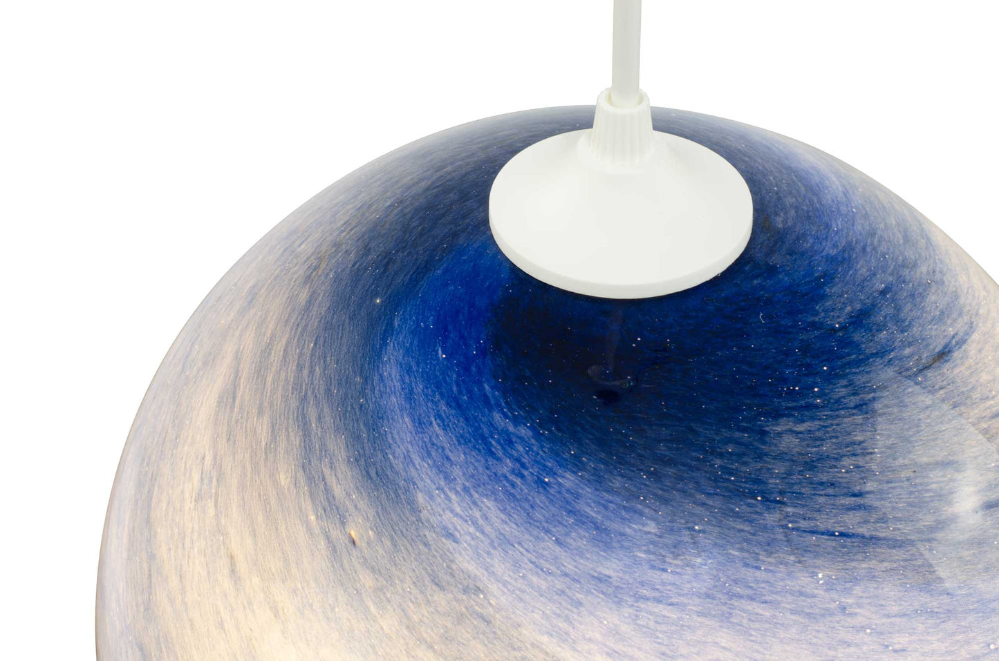 Astrolis fúvott üveg függőlámpa