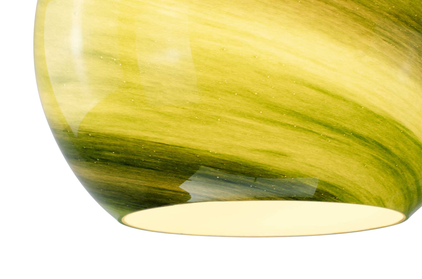 Astrolis fúvott üveg függőlámpa