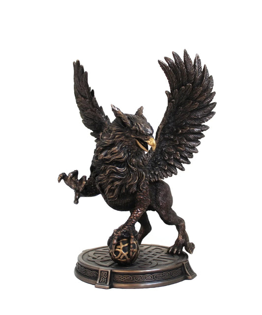 Griff bronz bevonatú szobor - MODIANO