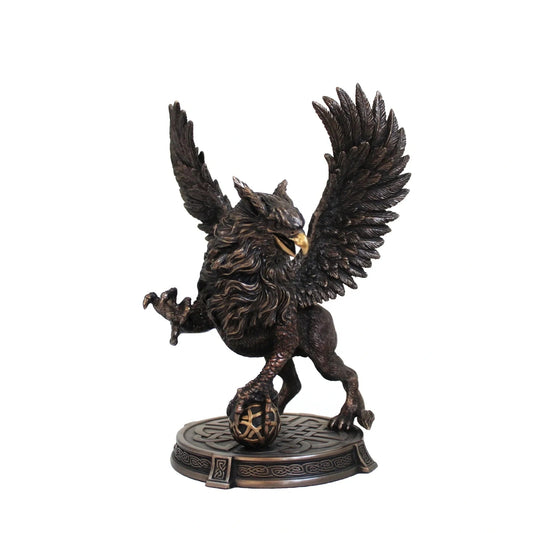Griff bronz bevonatú szobor - MODIANO