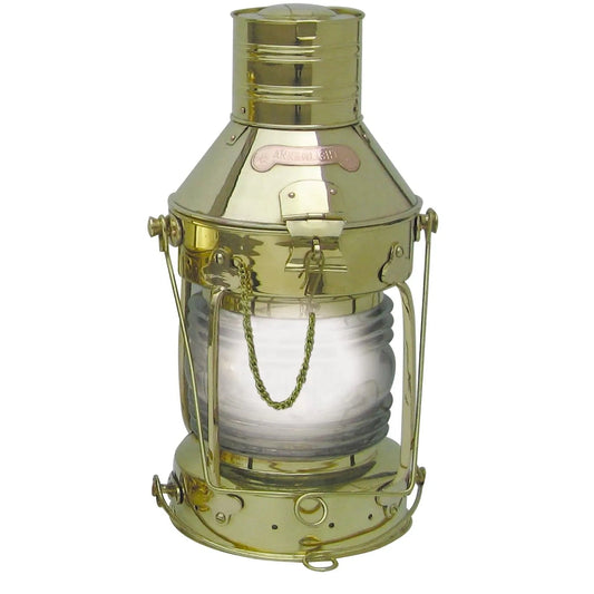 Horgonylámpa, réz, elektromos 230v, m: 48cm, ø: 22,5cm