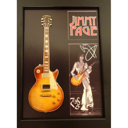 Jimmy Page mini gitár keretben