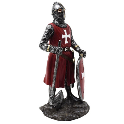 Keresztes lovag figura 18,5 cm - Műgyanta - MODIANO
