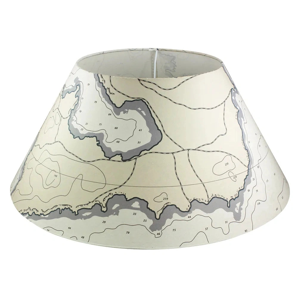 Lámpabúra, papír/műanyag/vas, Ø: 25/50cm, m: 22cm, e27-hez