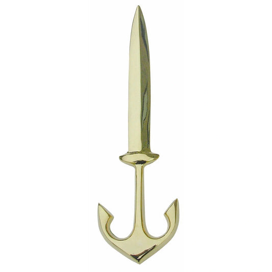 Levélbontó - horgony, réz, 19,5 cm