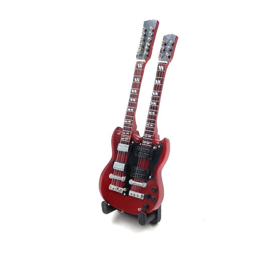 Mini gitár 15 cm - Jimmy Page stílusú